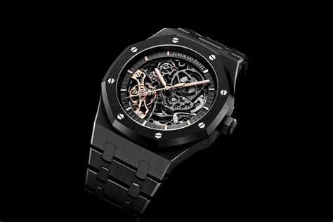 black audemar|audemars piguet black ceramic skeleton.